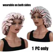 Luxury Double-Layer Satin Hair Bonnet